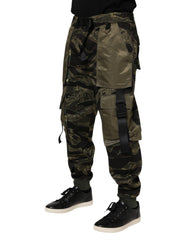 Dolce & Gabbana Multikleurige Cargo Camouflage Broek