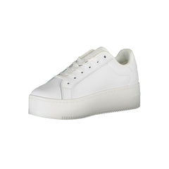 Tommy Hilfiger – Weiße Leder-Sneaker für Damen
