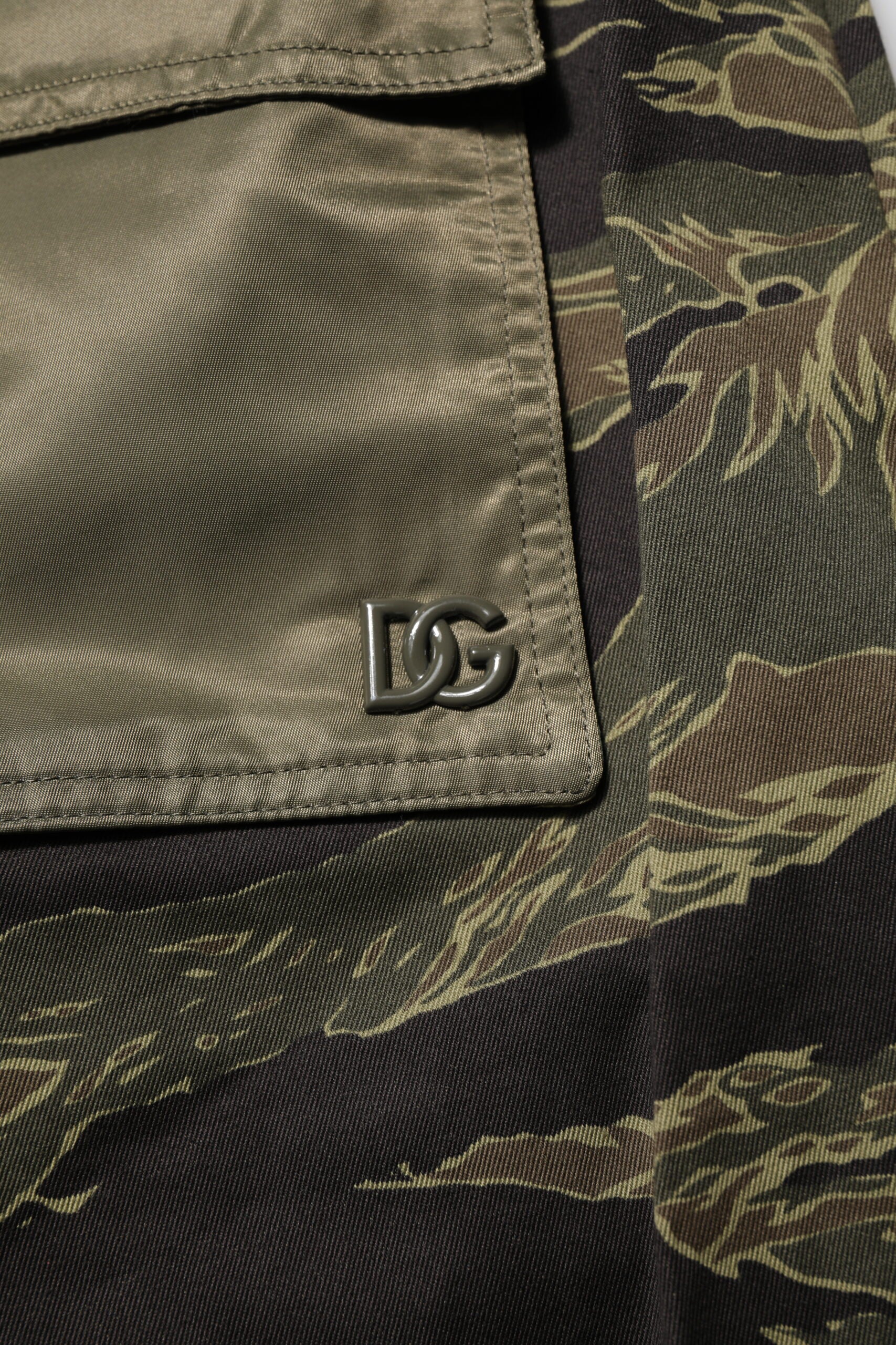 Dolce & Gabbana Multikleurige Cargo Camouflage Broek