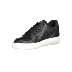 Calvin Klein Herren-Sneaker aus Polyester, Schwarz
