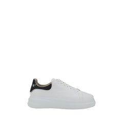 Philipp Plein White Calf Leather Bos Taurus Low Top Sneakers