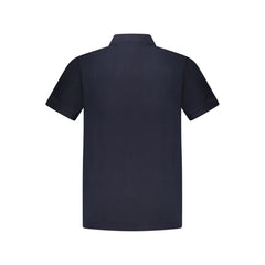 Hugo Boss Blue Cotton Polo Shirt