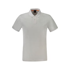 Hugo Boss Bianco Cotton Men Polo