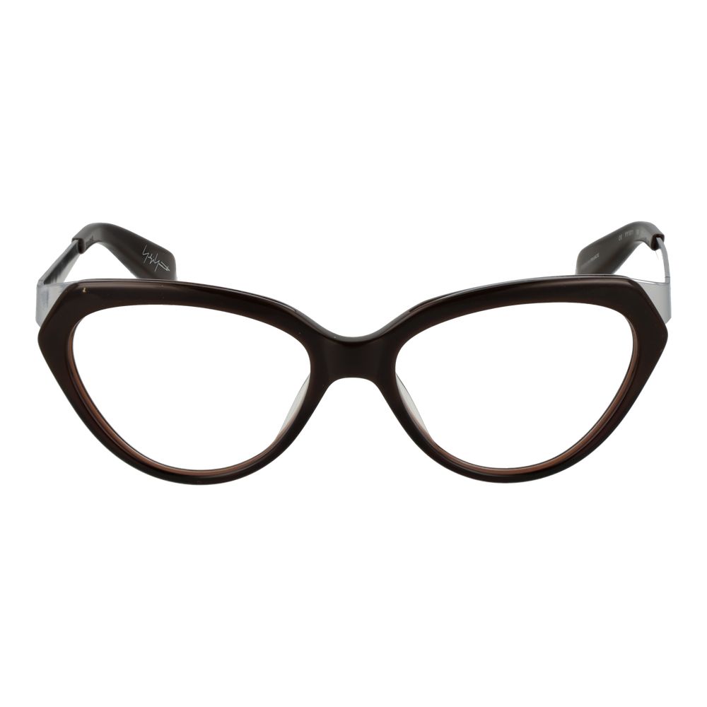 Yohji Yamamoto Braune Acetat-Brille (Gestell)