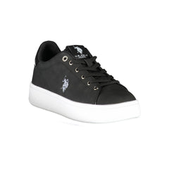 U.S. POLO ASSN. Nero stoffen damessneaker