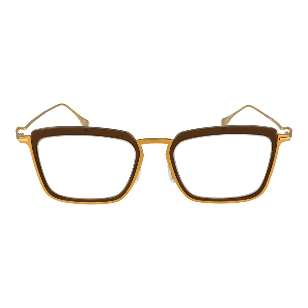 Yohji Yamamoto Goldene Metallbrille (Fassungen)