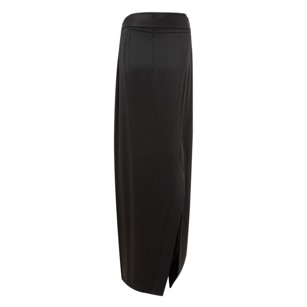 Tom Ford Zwarte Acetaat Lange Rok