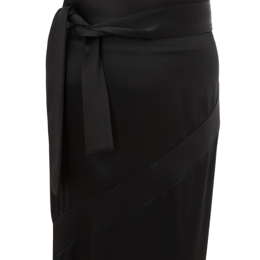 Tom Ford Zwarte Acetaat Lange Rok
