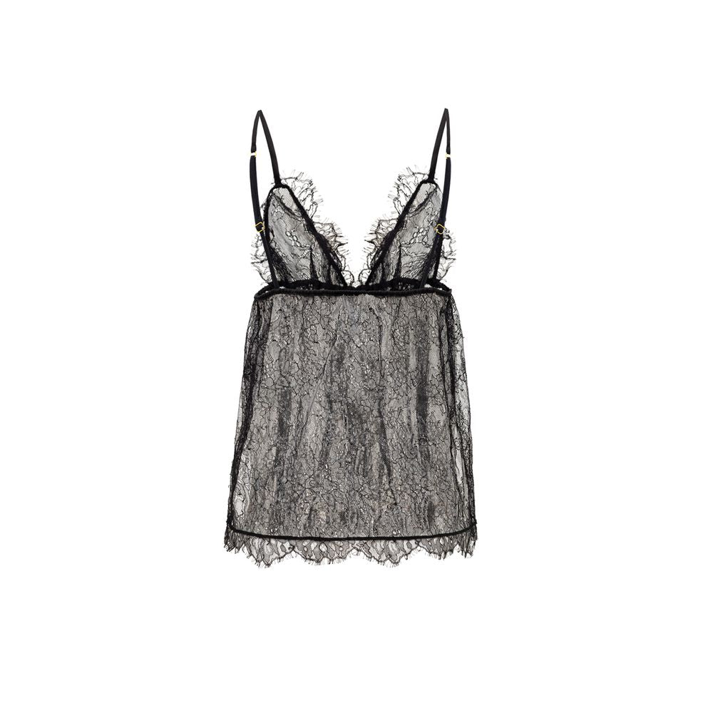 Tom Ford Top aus schwarzem Polyamid