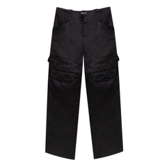 Tom Ford Schwarze Viskose-Cargohose