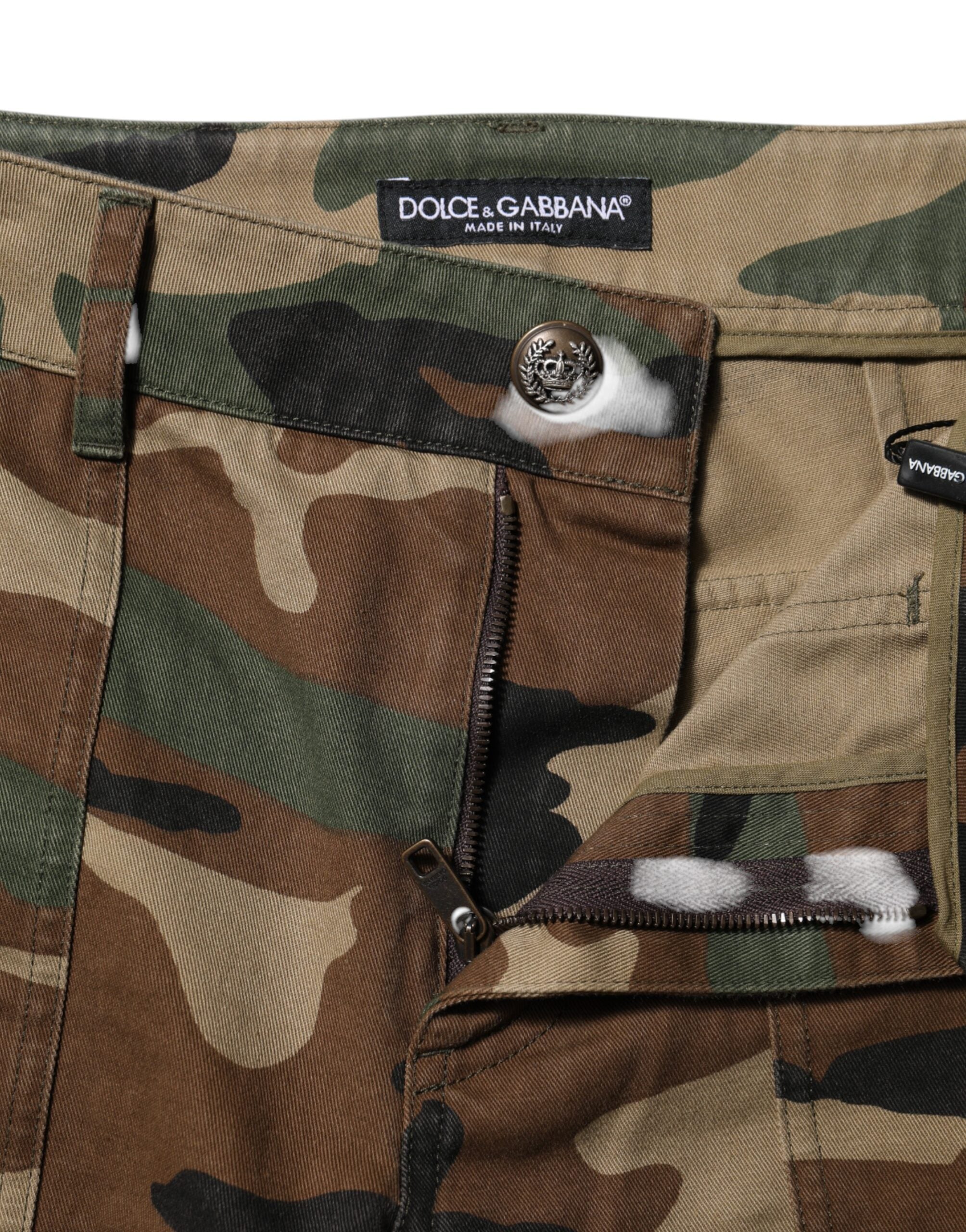 Dolce & Gabbana Cargo-Hose im mehrfarbigen Camouflage-Muster