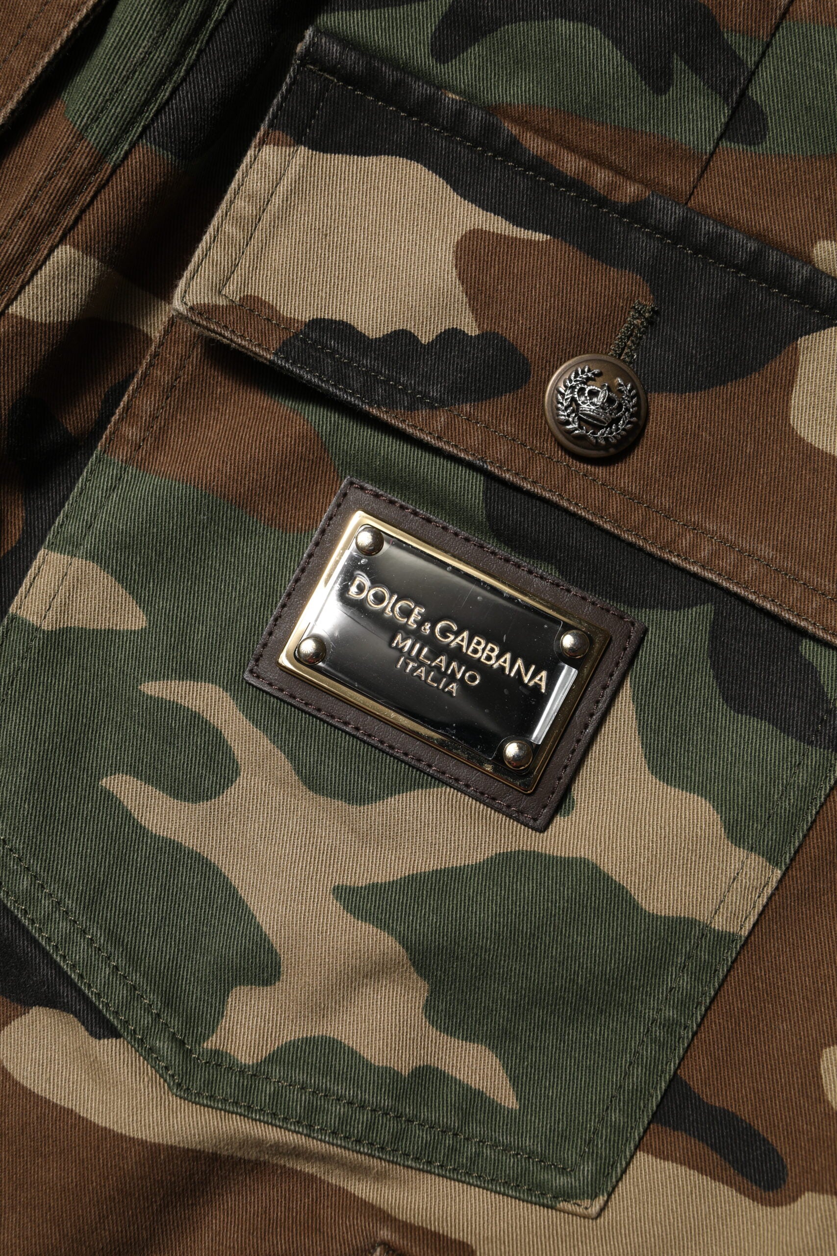 Dolce & Gabbana Cargo-Hose im mehrfarbigen Camouflage-Muster