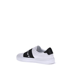 Givenchy White Calf Leather Bos Taurus Low Top Sneakers