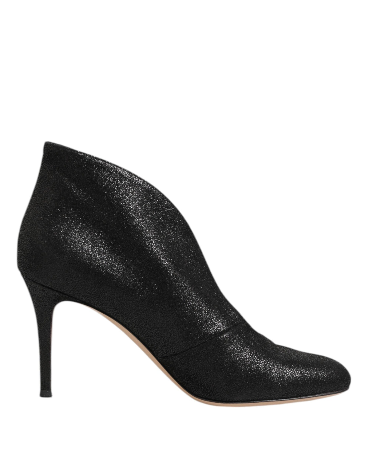 Gianvito Rossi Pumps mit Metallic-Absatz, Schwarz