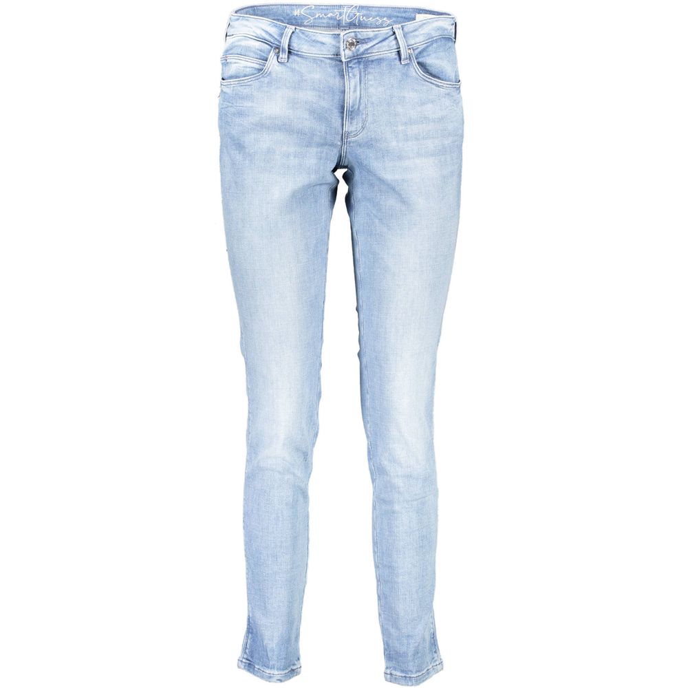 Guess Jeans Azzurro Damenjeans aus Bio-Baumwolle