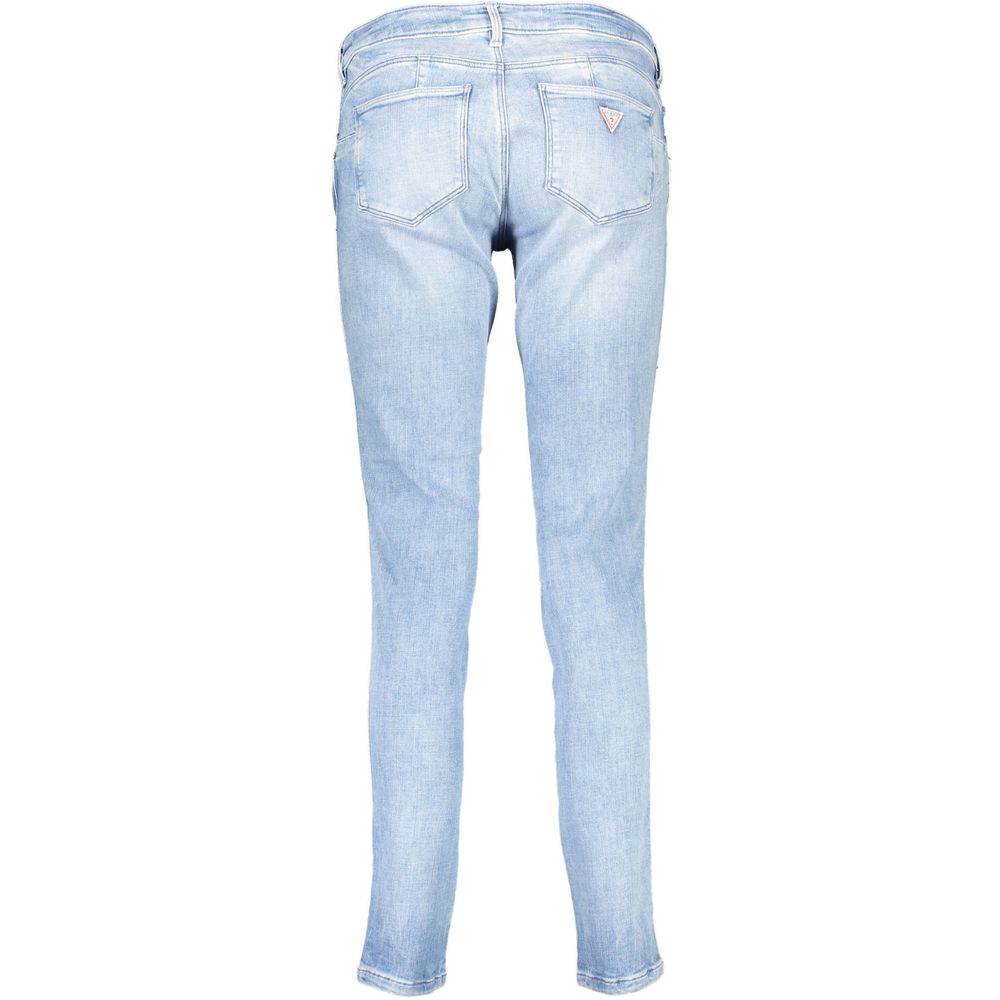 Guess Jeans Azzurro Damenjeans aus Bio-Baumwolle
