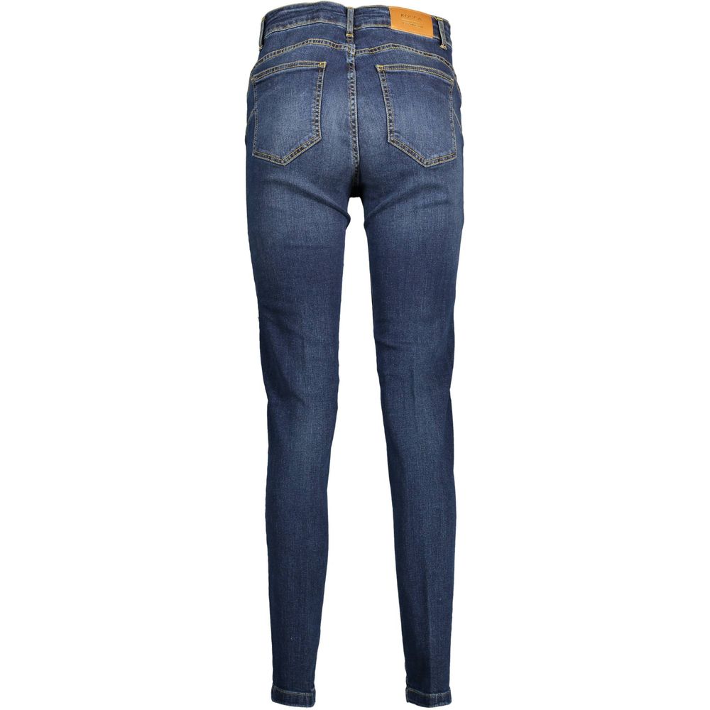 Kocca Blauwe Katoenen Damesjeans