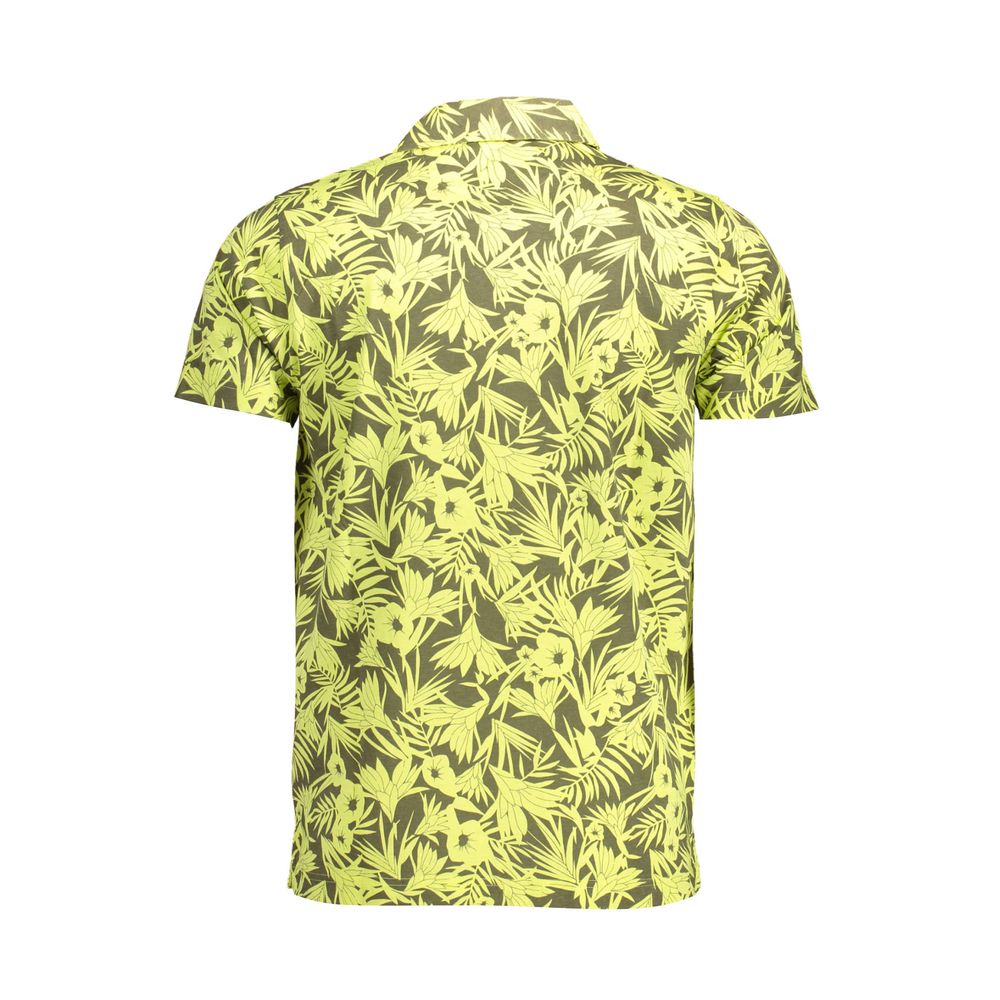 Gant gelbes Baumwoll-Poloshirt für Herren