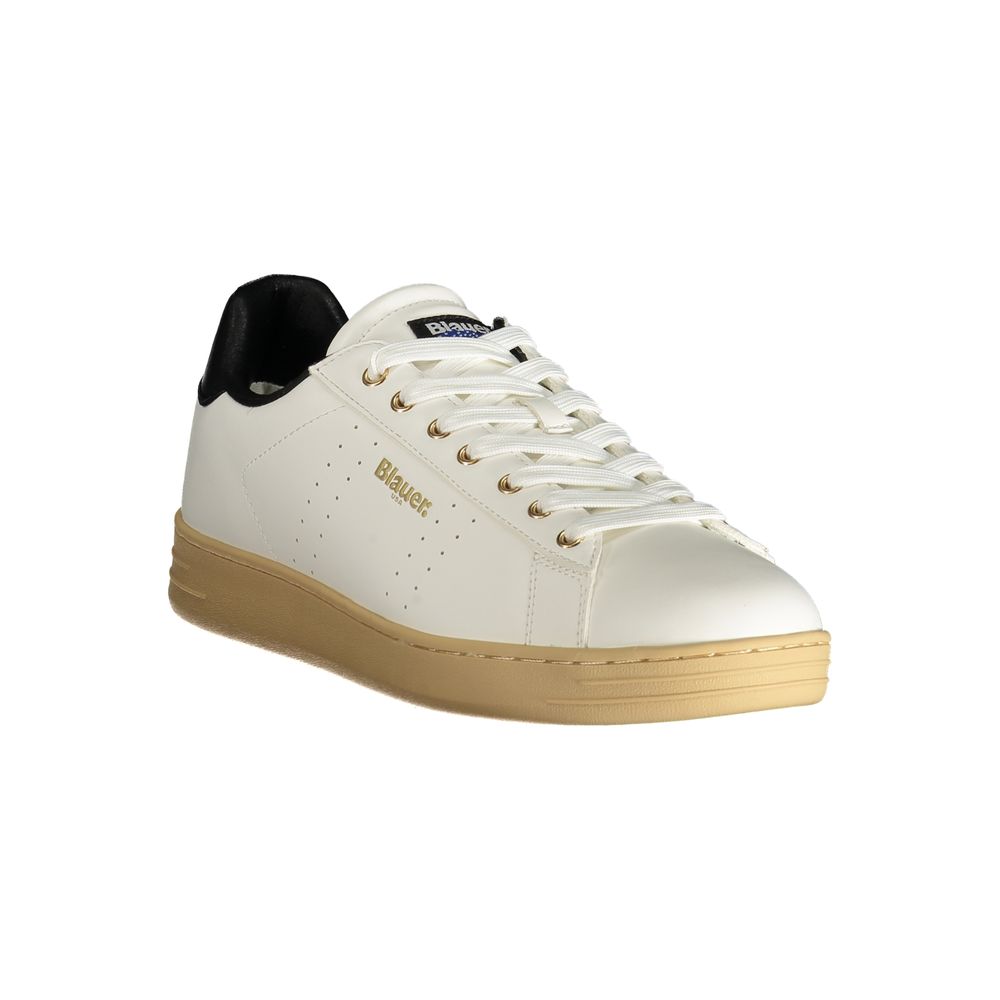 Blauer Bianco Polyurethaan Heren Sneaker