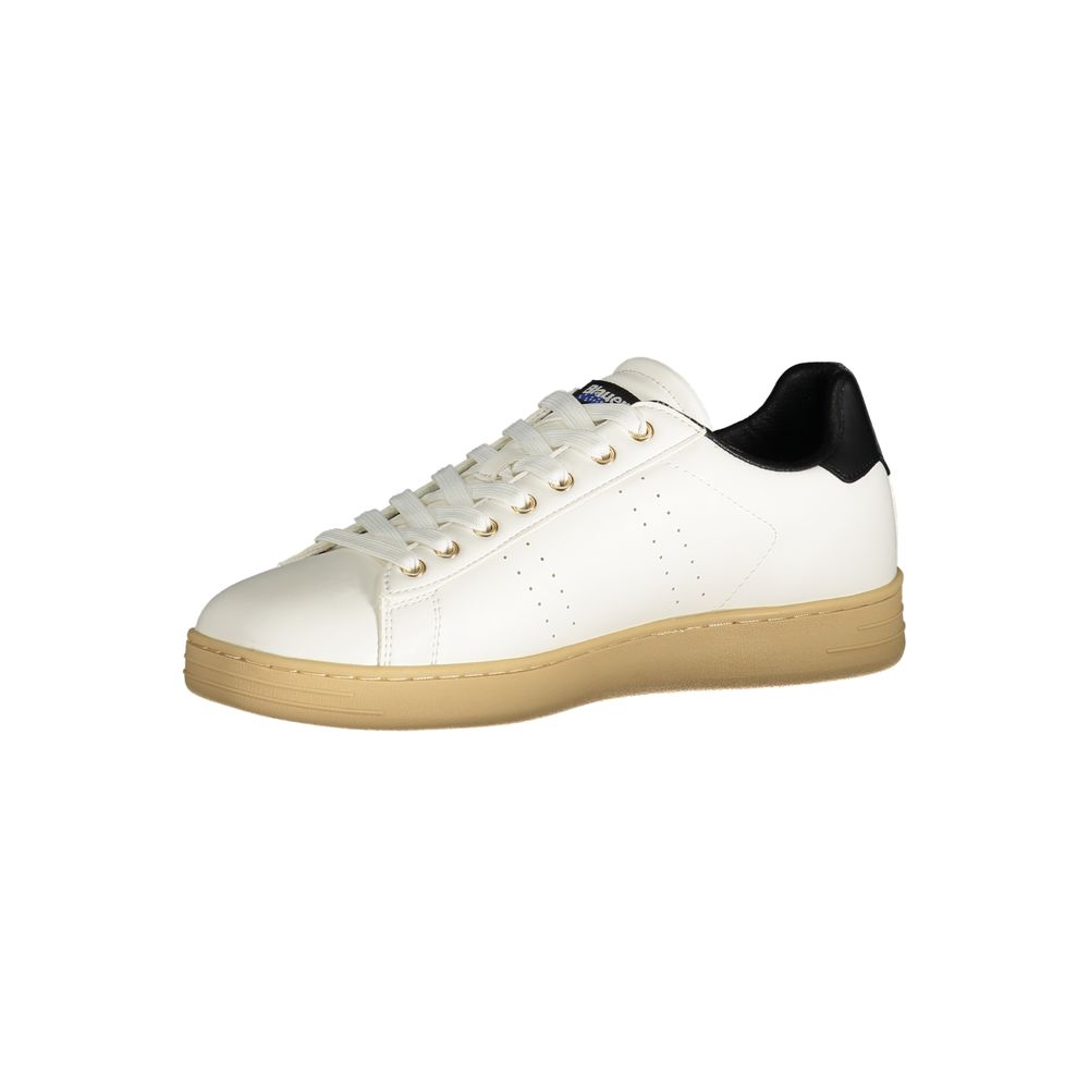 Blauer Bianco Polyurethaan Heren Sneaker