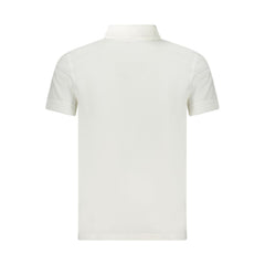 Hugo Boss White Cotton Polo Shirt
