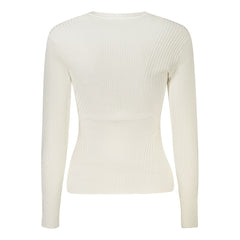 Guess Jeans White Viscose Sweater