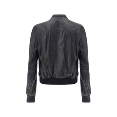 Rick Owens Bauhaus Flight Leren Jack