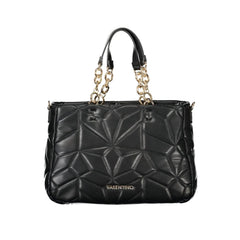 Mario Valentino Black Polyethylene Women Handbag