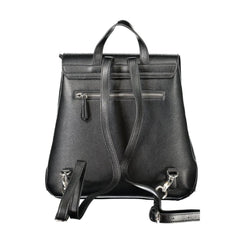 Mario Valentino Black Polyethylene Women Backpack