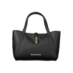 Mario Valentino Black Polyethylene Women Handbag