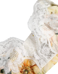 Dolce & Gabbana Multikleurige Bloemenprint Beha Zonder Beugel Ondergoed