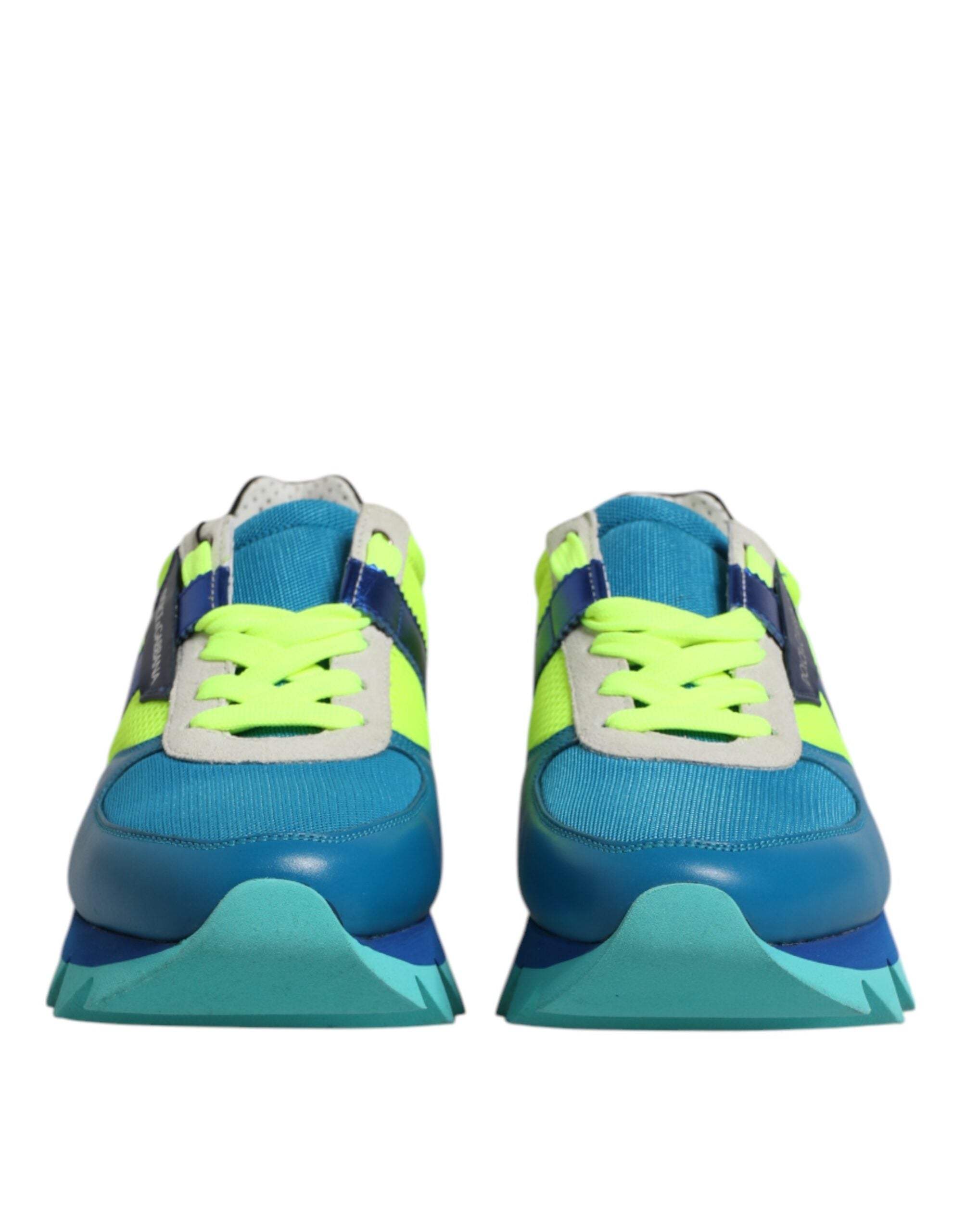 Dolce & Gabbana Multicolor Leren Lage Heren Sneakers Schoenen