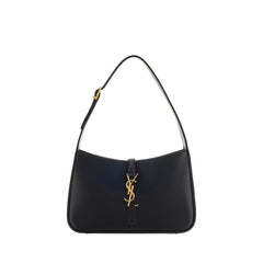 Saint Laurent Zwart Kalfsleer Bos Taurus Handtas