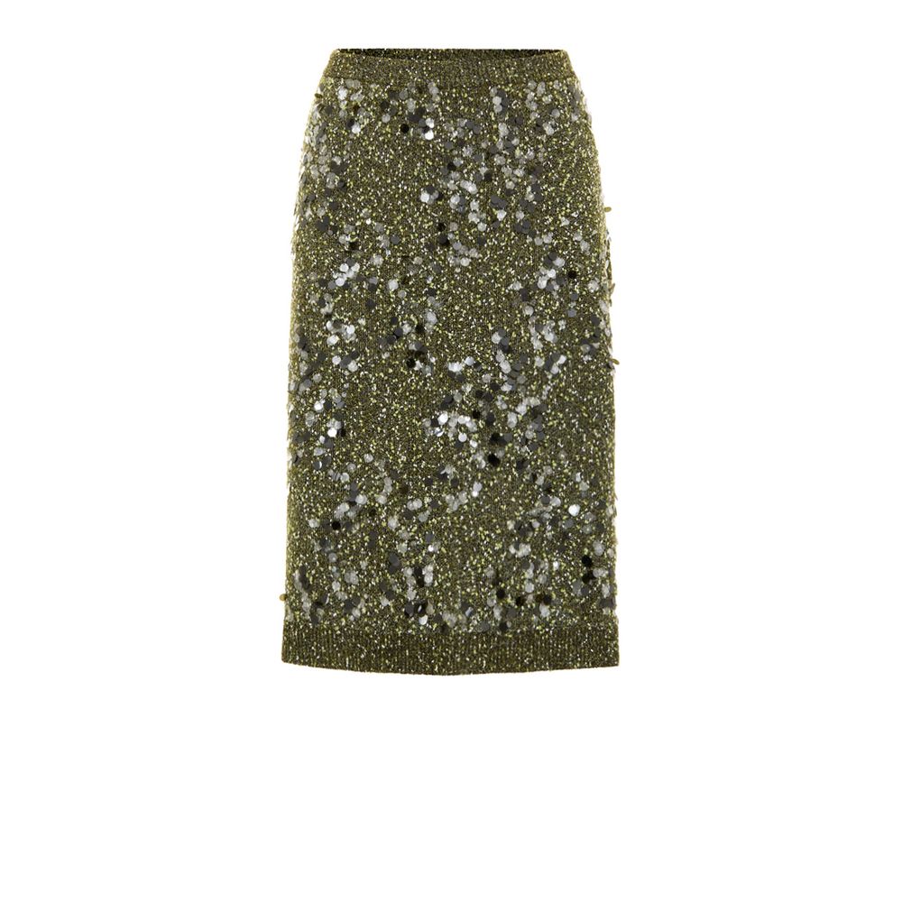 Gucci grüner Minirock aus Viskose