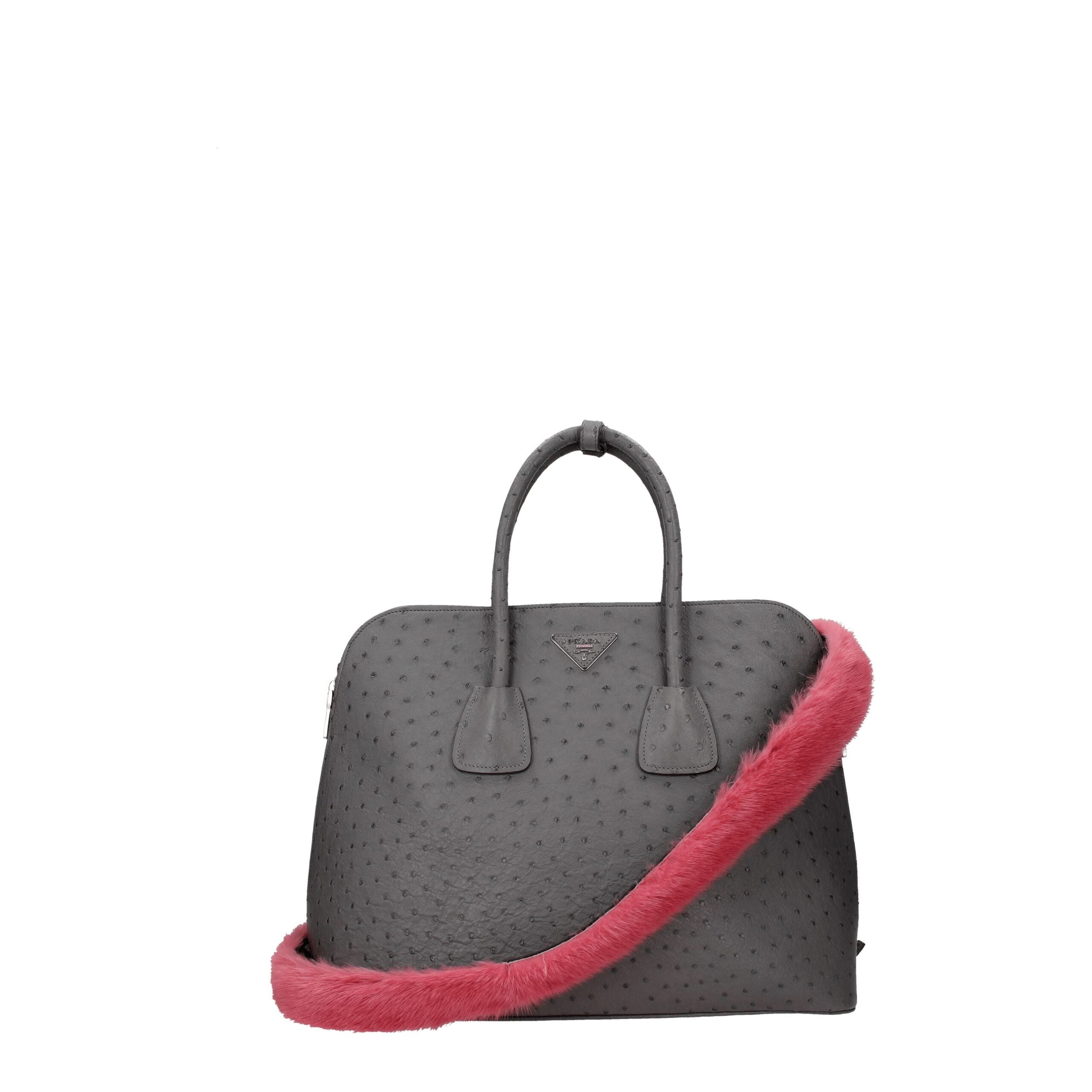 Prada roze bonten schoudertas
