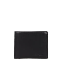 Testoni Black Leather Wallet