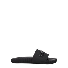 Lanvin zwarte katoenen pantoffels