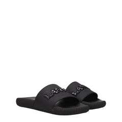 Lanvin zwarte katoenen pantoffels