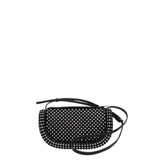 Jw Anderson Schwarze Leder Umhängetasche
