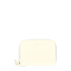 Jil Sander Beigefarbene Ledergeldbörse