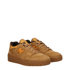 New Balance Bruine Leren Sneakers