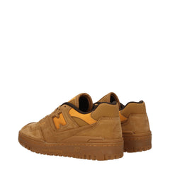 New Balance Bruine Leren Sneakers