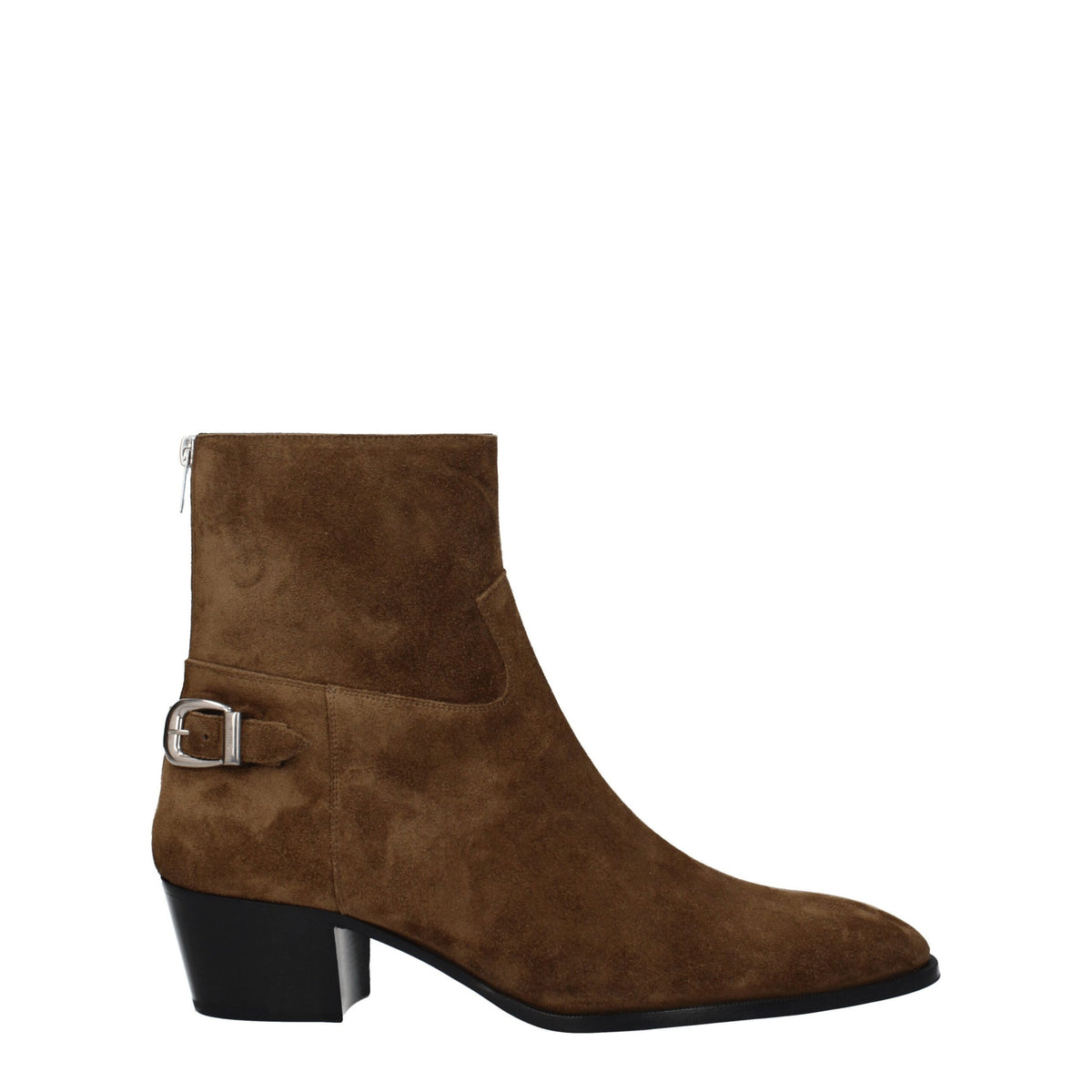 Celine Ankle Boots aus braunem Leder