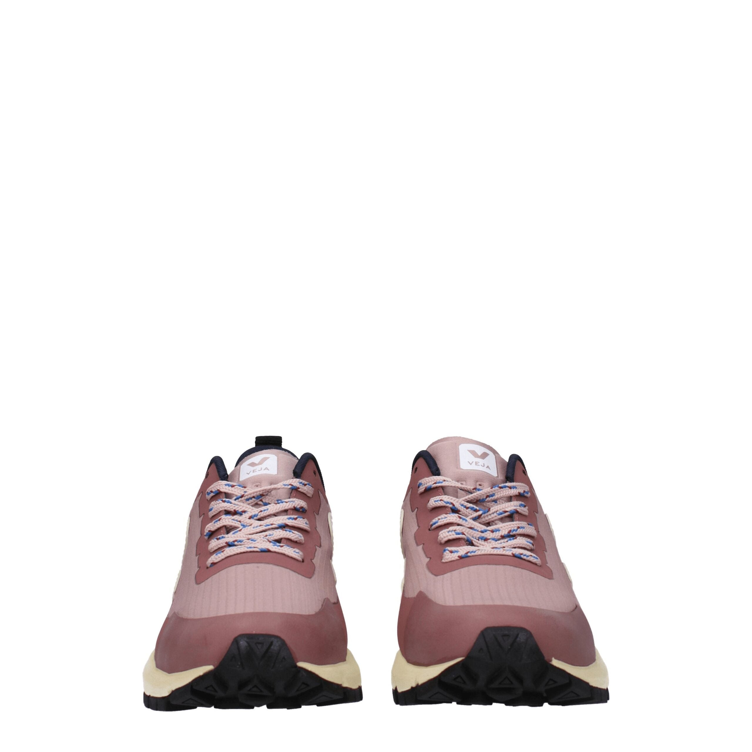Pinke Turnschuhe aus Stoff von Veja