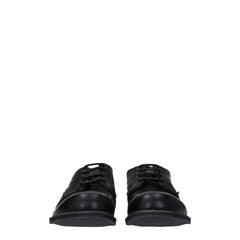 Dolce & Gabbana Black Leather Oxfords And Derbies