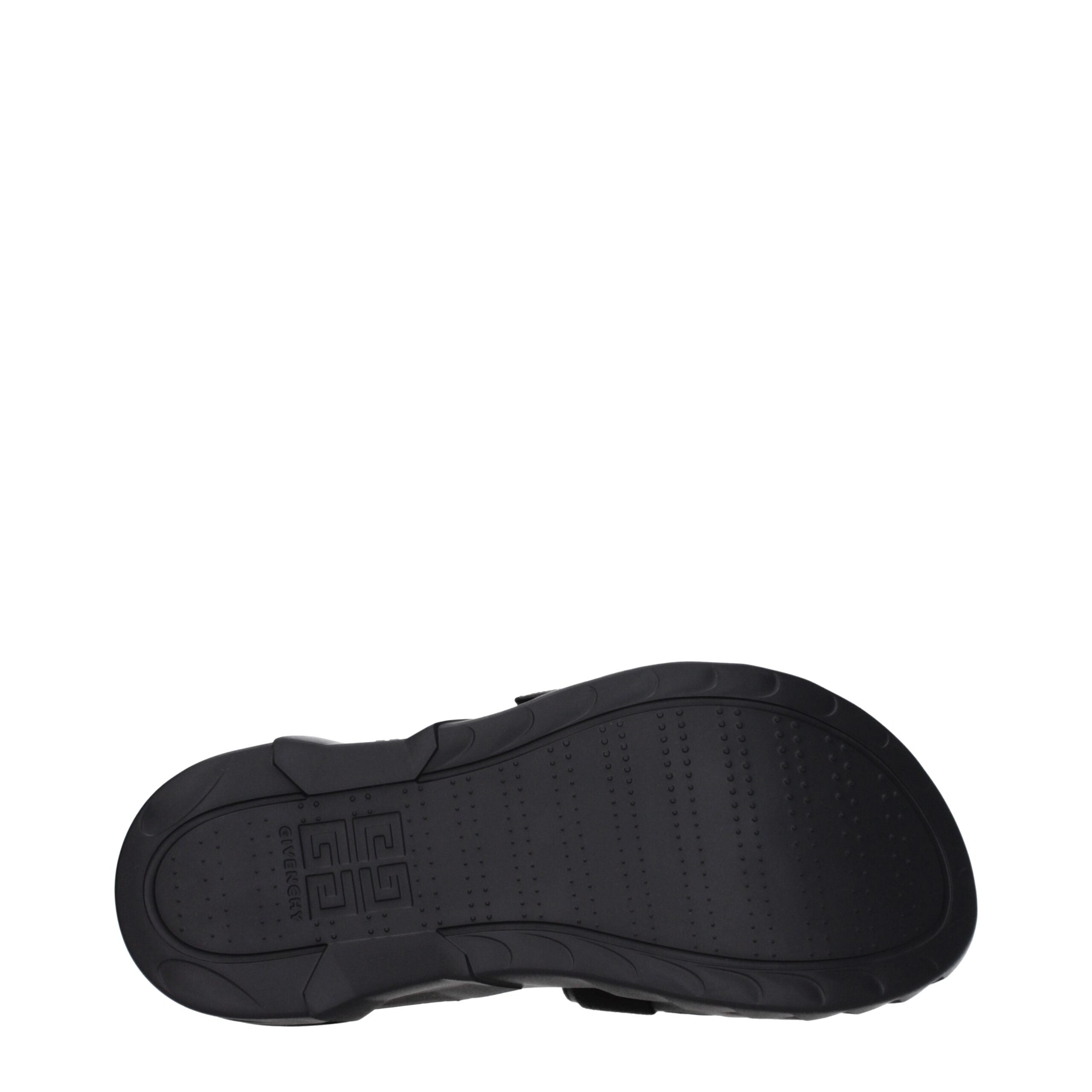Givenchy Slipper aus schwarzem Stoff