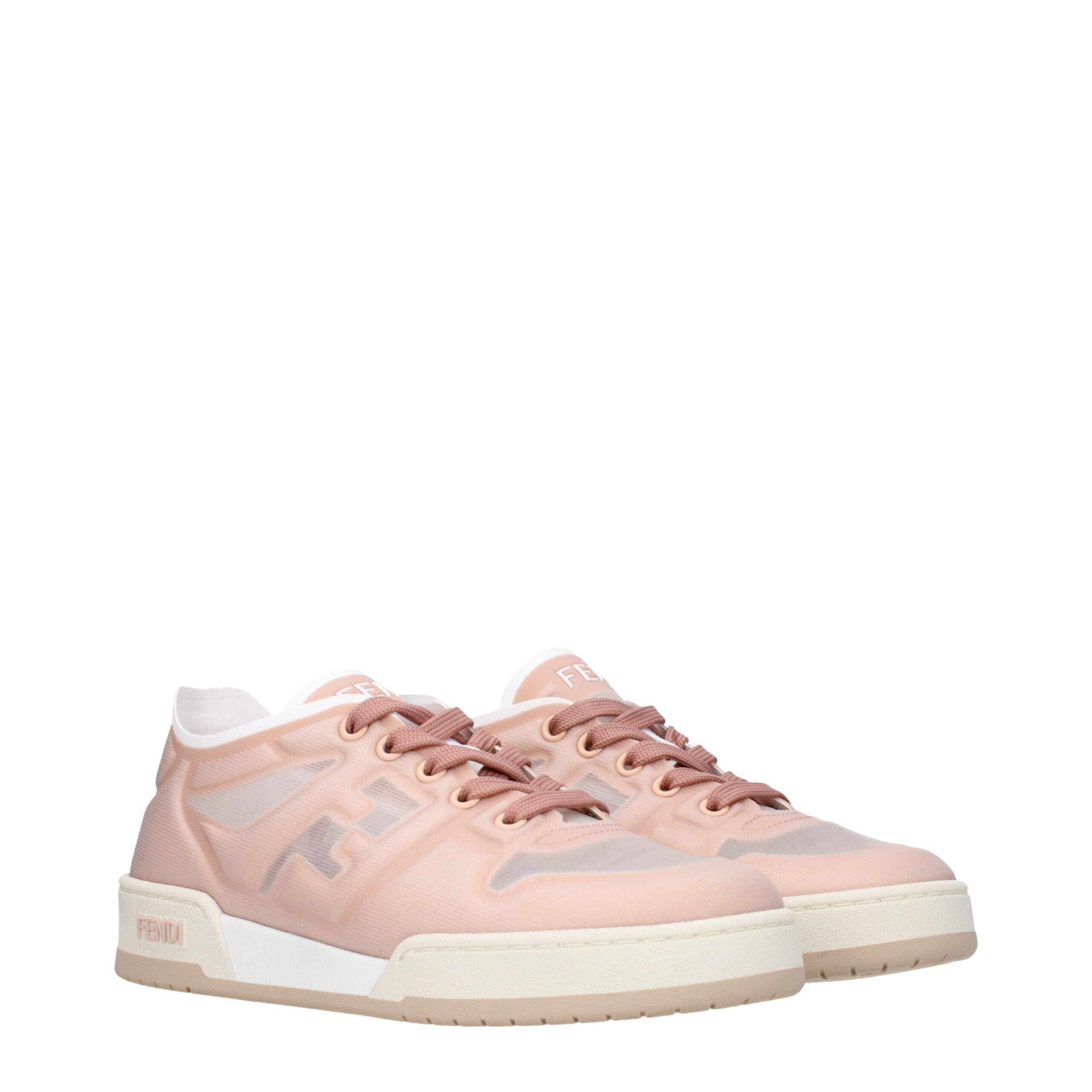 Fendi roze vezel sneakers