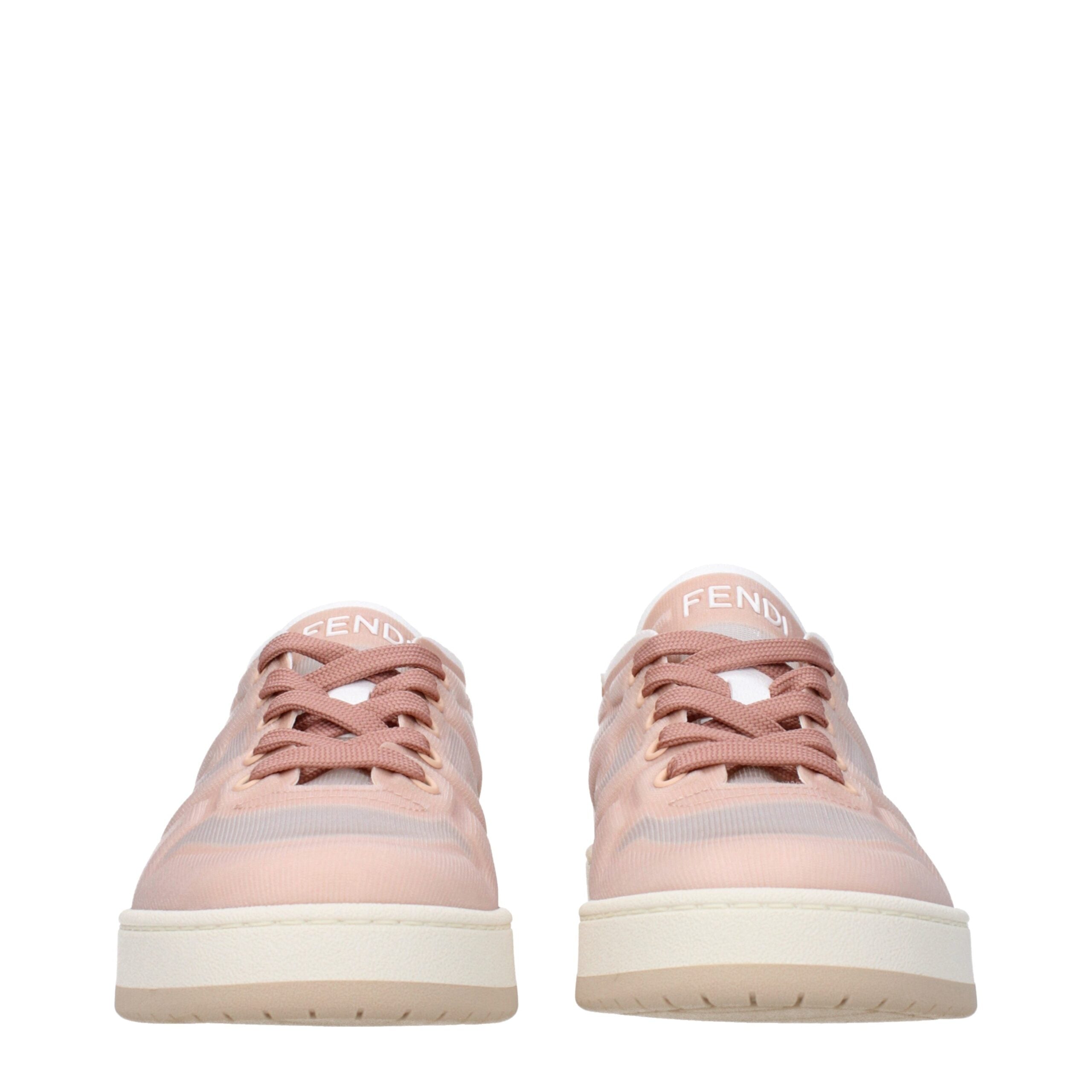 Fendi roze vezel sneakers