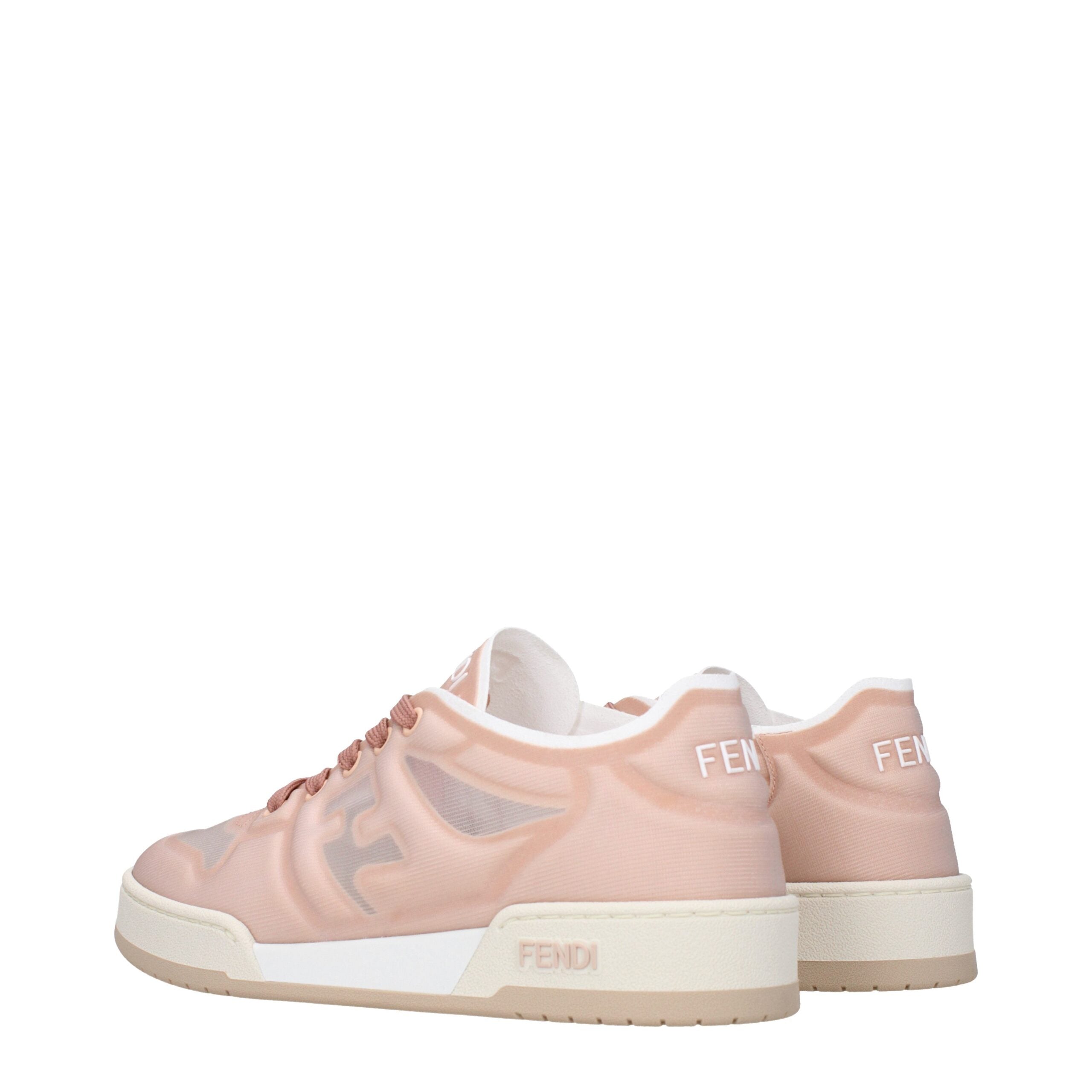 Fendi roze vezel sneakers