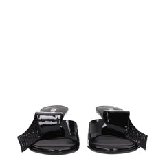 Prada Sandalen aus schwarzem Leder
